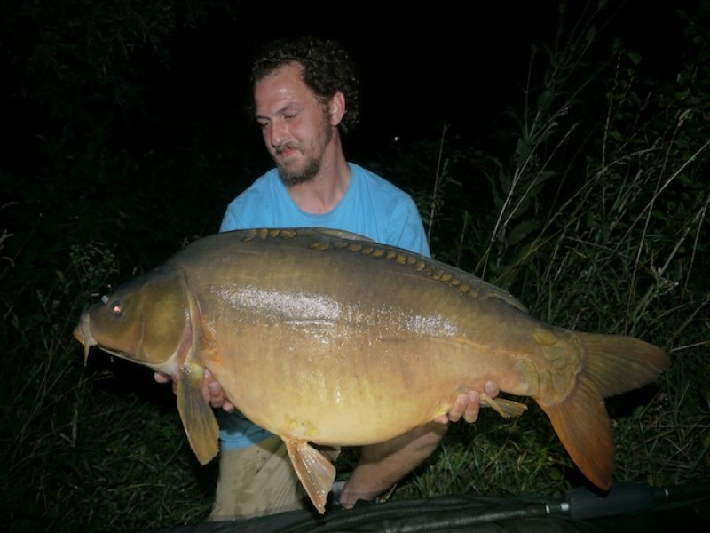 Chris with The Wright Fish 46lb July 2014