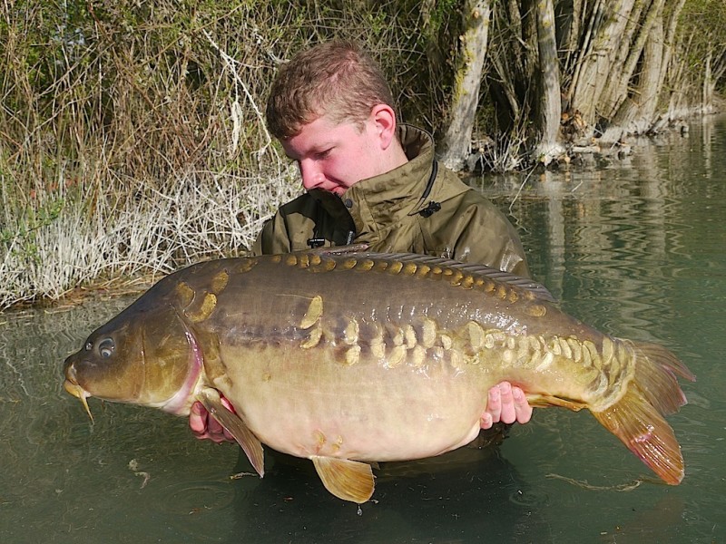 Mike with Toffee's Lin 33.12lb