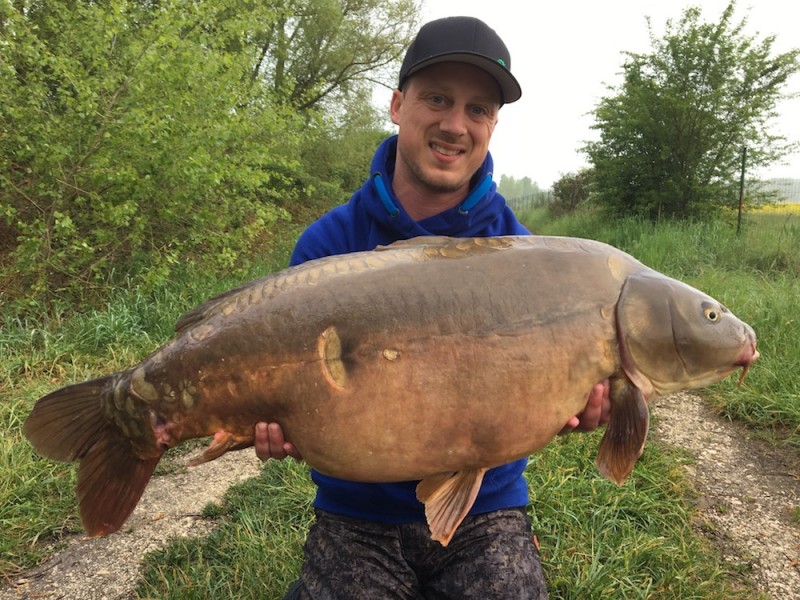 Sven with Darky at 45lb from Turtles Corner