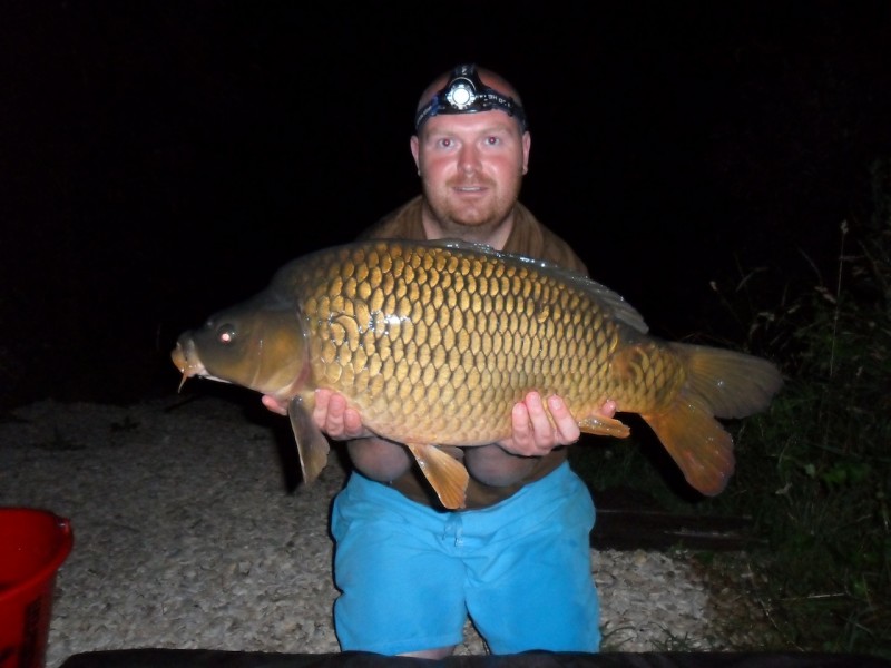 Tom with a 21lb+ common