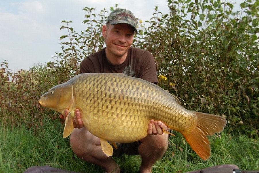 The biggest fish of the week. 30lb+ Common for Jon