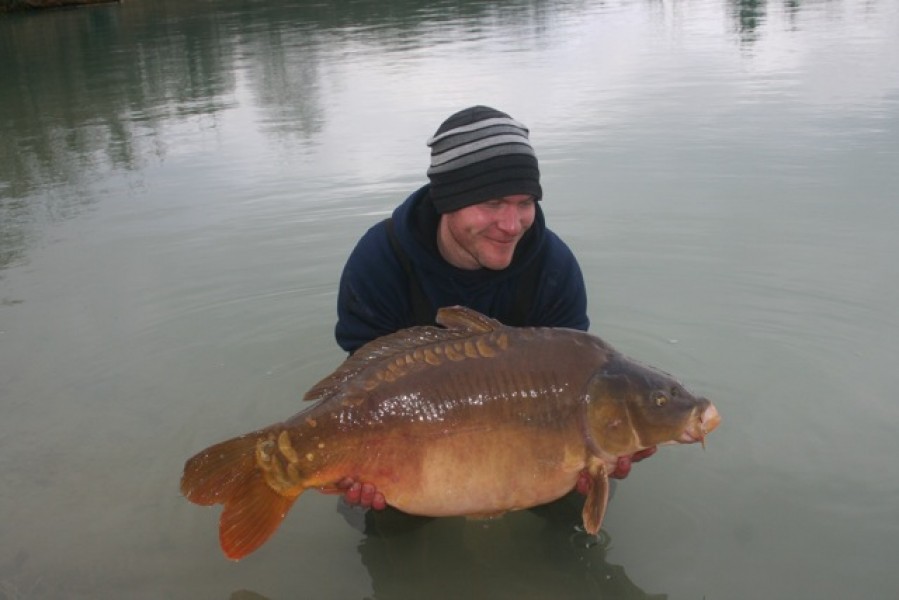 Andy's first fish at 31.12