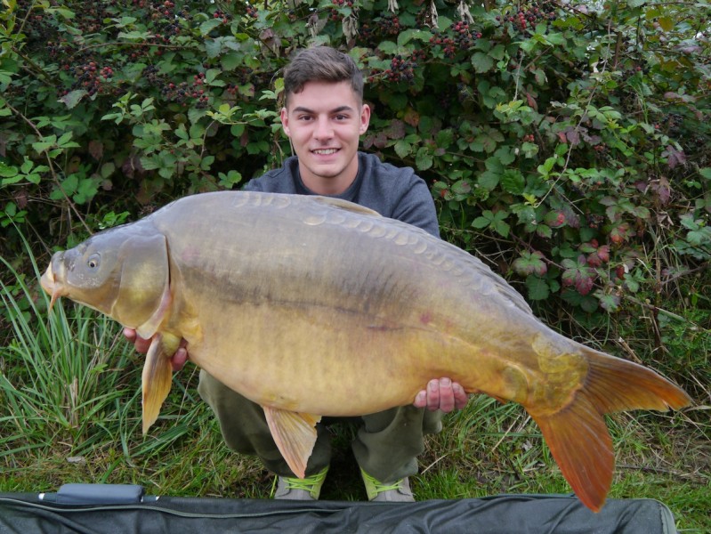 Jack with a stunning 41.08lb mirror