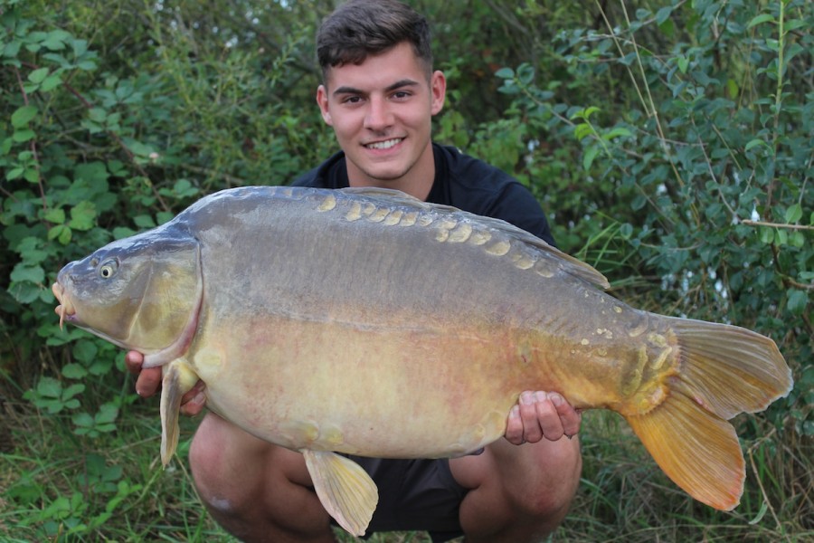 Jack with a 36.00lb Mirror