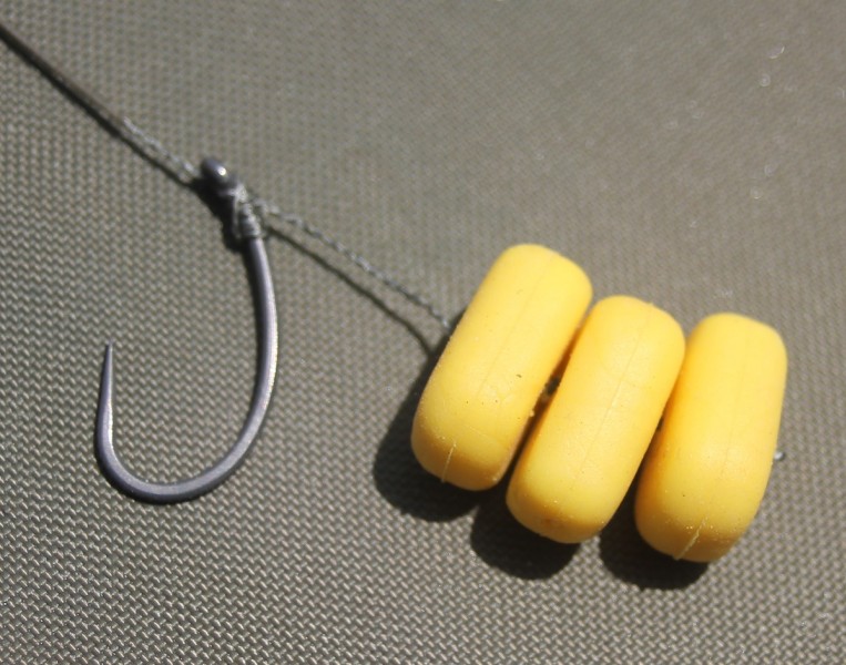 Simple hook baits are all thats needed on the Gigantica Road lake