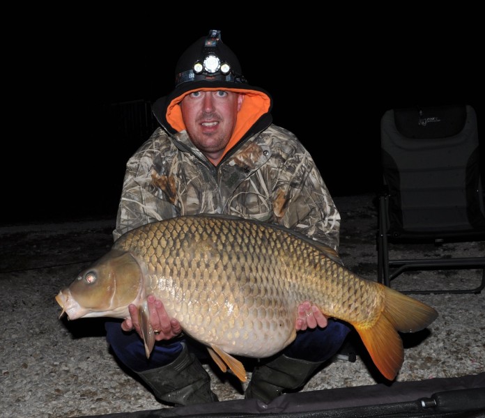 steve with a 28lbs common