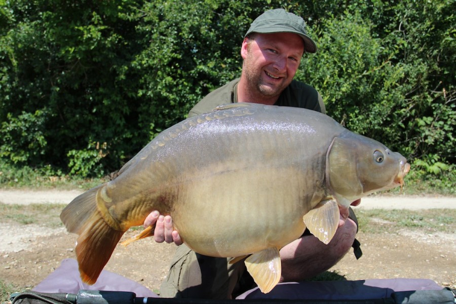 The hammer at 41lb for kristian