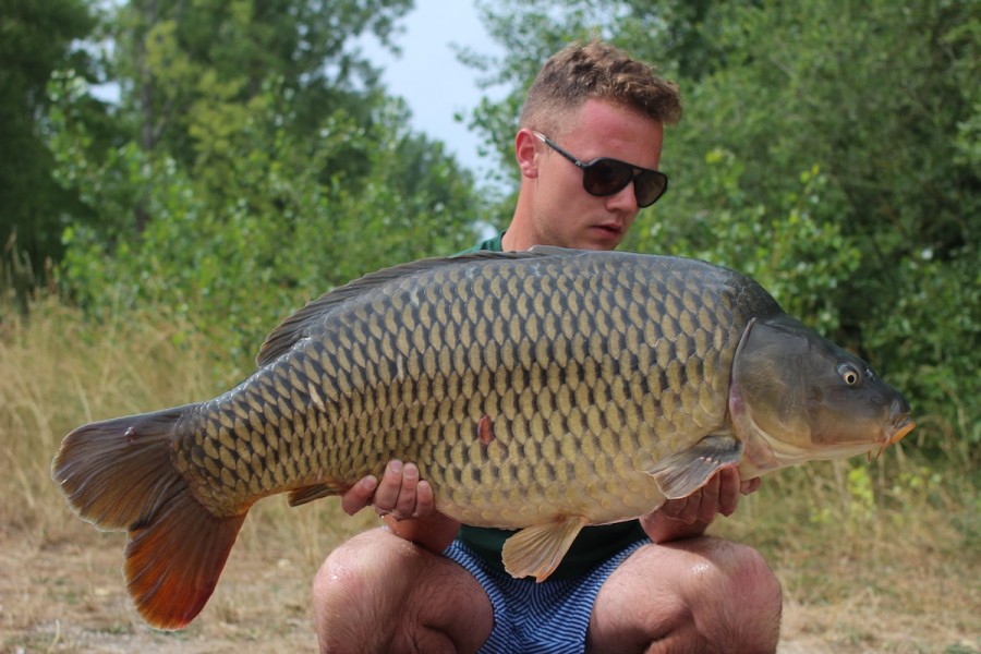 Jamie with a 40.10lb common