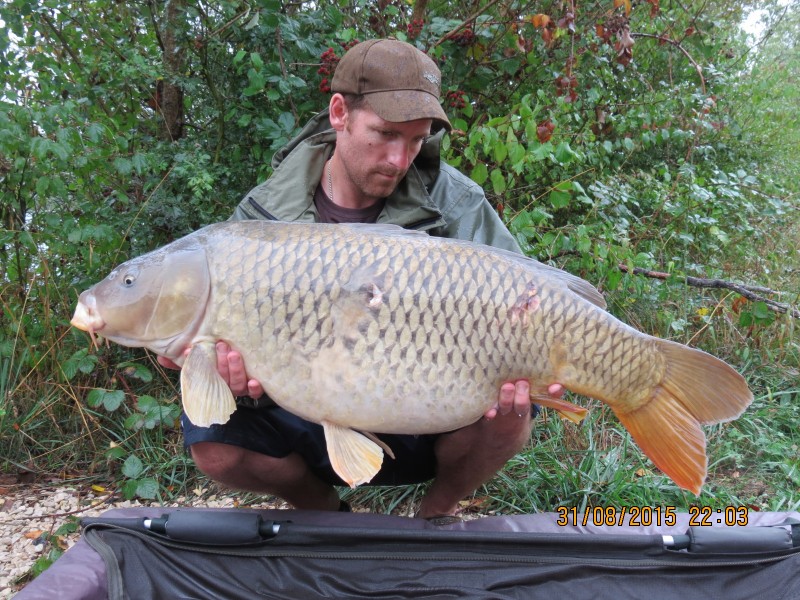 Rhys Kennington with 'Patch' at 39lbs