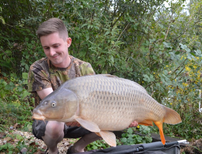 Andy with his 30lbs common