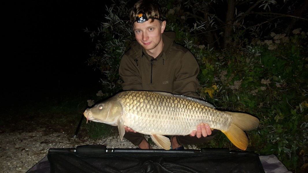 Josh with a 15lbs common