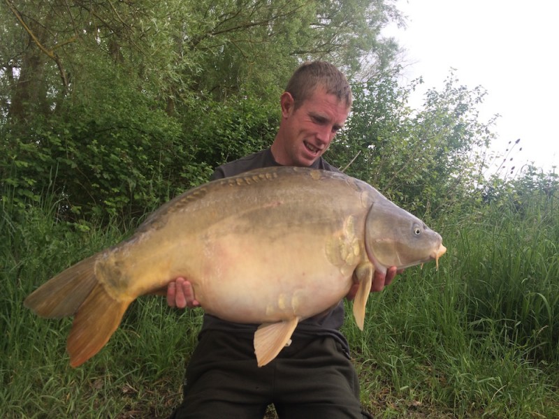 32lb8oz mirror from Turtles