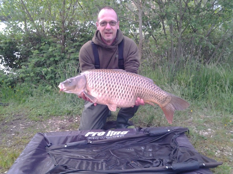 Phil with a 32lb Common from T1