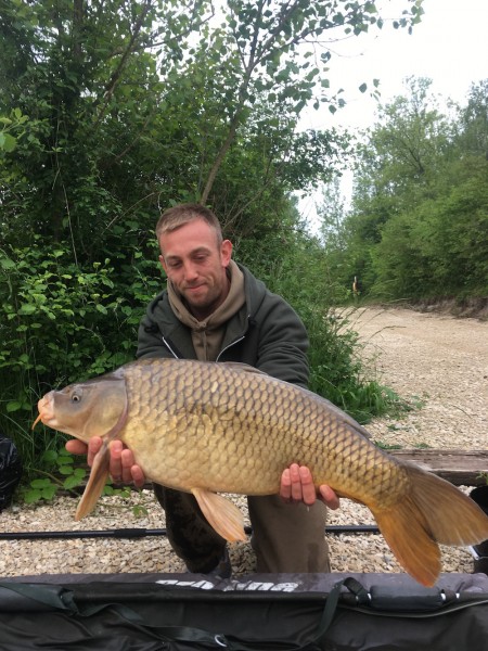 Steve with a 25lb common
