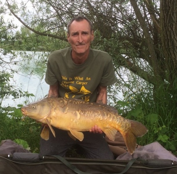 Phil with a 23lb mirror