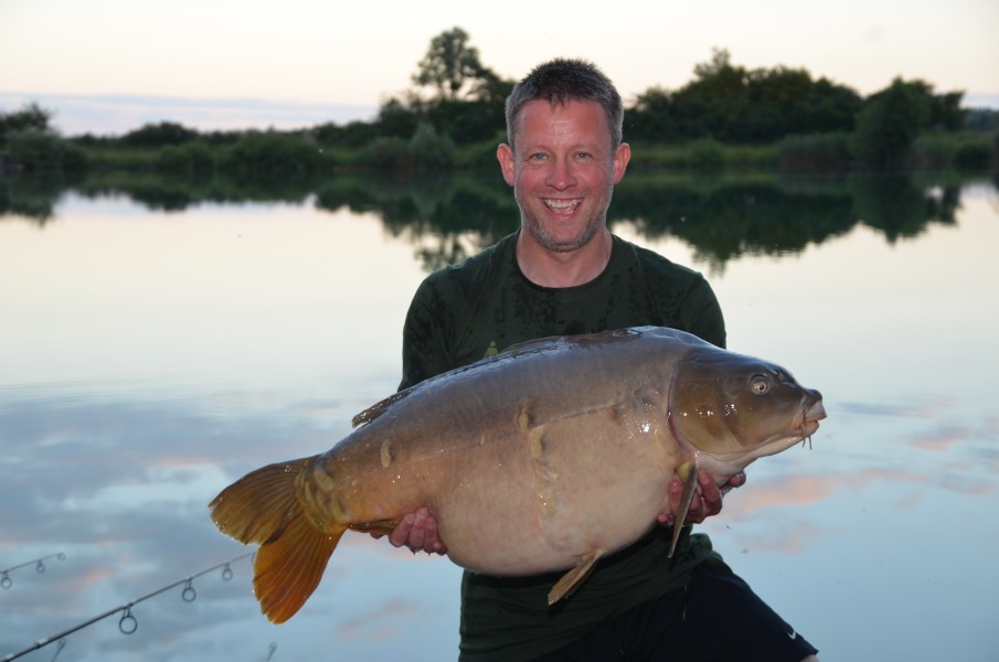 Stef with The Harrier at 41lbs