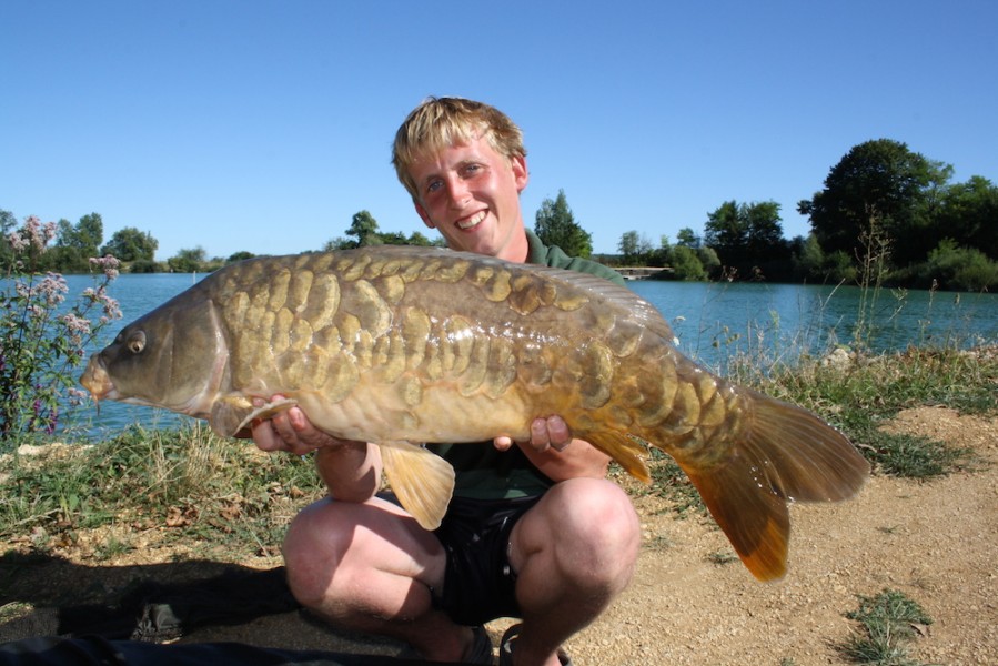 James Turner with a 22lb mirror