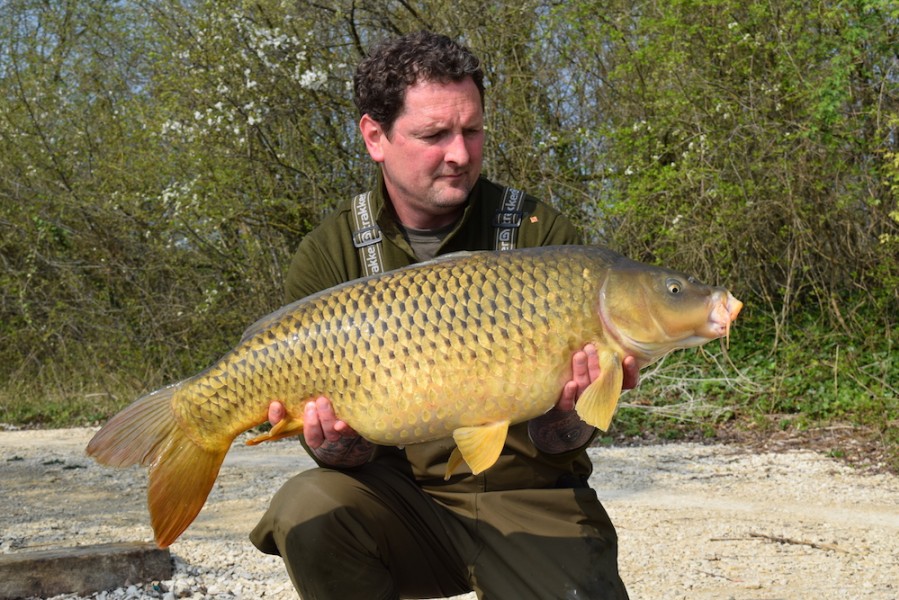 Nick "Chris" Warburton with a 24lb 8oz Common from The Decoy