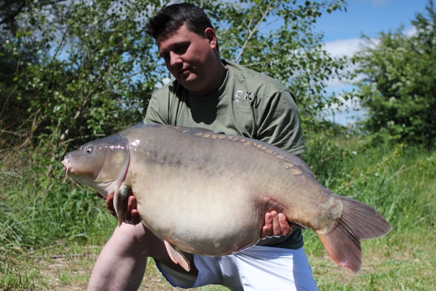 Brendon with Toucan at 44lb from Turtles Corner