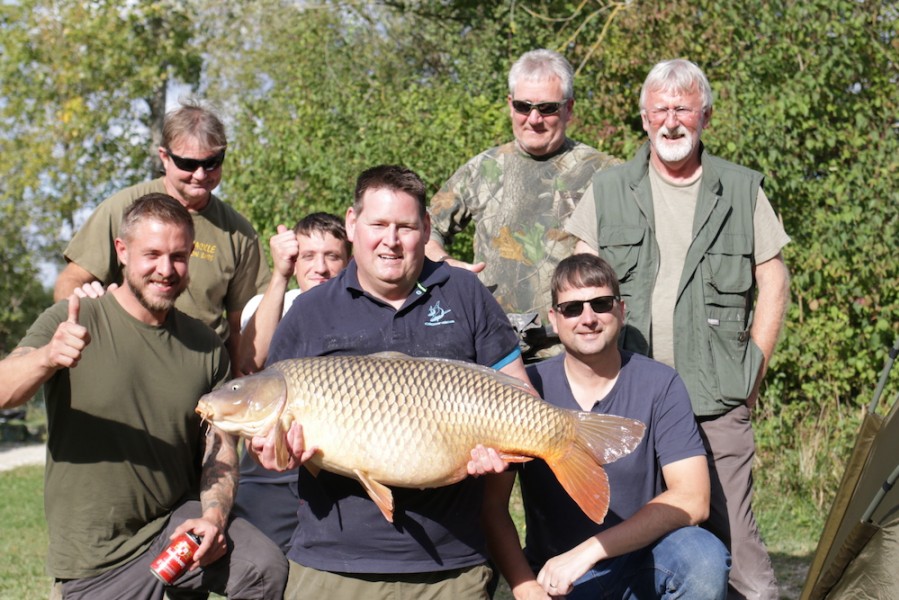 John Brown, 40lb Common, the lads all gave a helping hand.