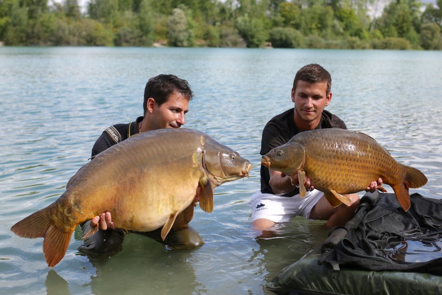Catching big carp with your mates......priceless.
