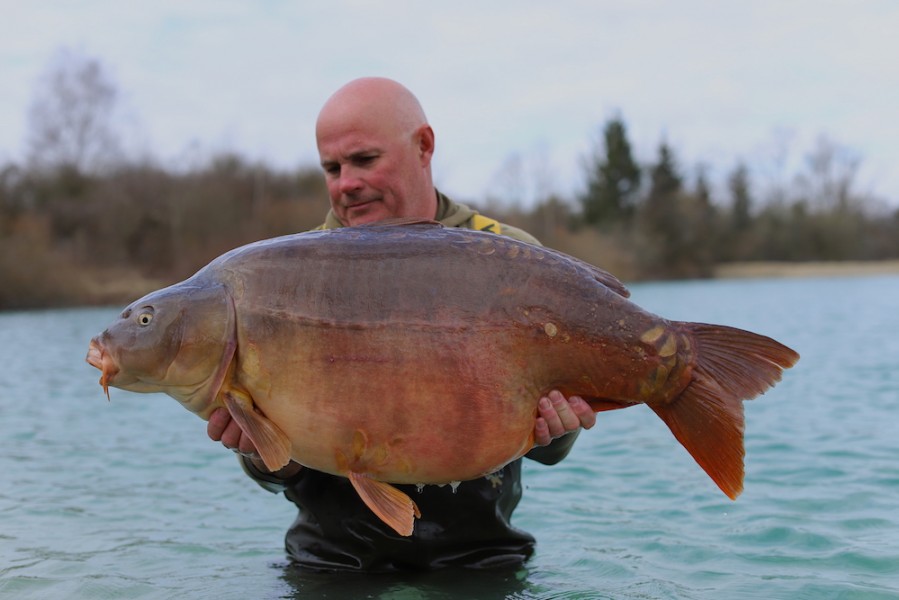 Steve French with Frankie @ 53lb 4oz from The Beach, MEGA! 23/03/19