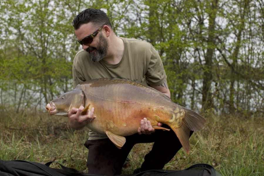Big Ste with Last Chance at 36lb from The Goo 13.4.2019