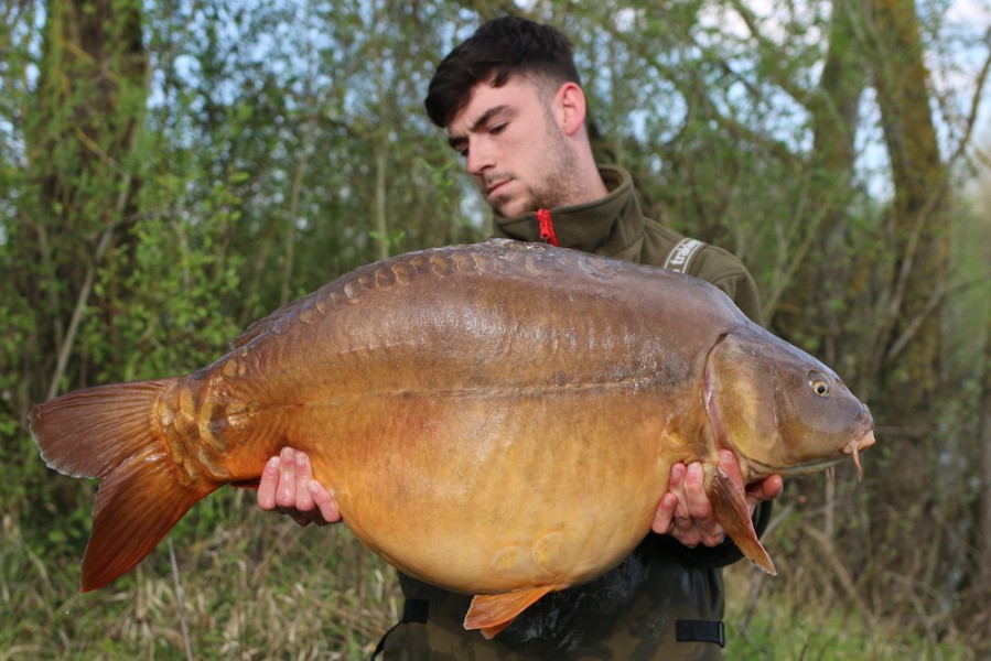 Jack Barrow with Cooky at 45lb from Eastwoods 13.4.2019
