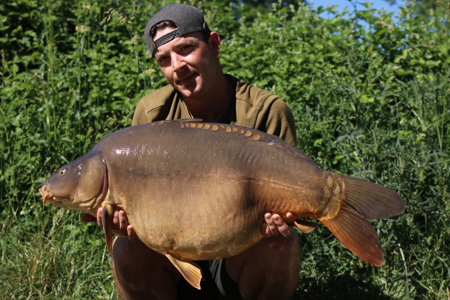 Deacon Olley with Stormin Norman at 44lb 4oz 01.06.2019