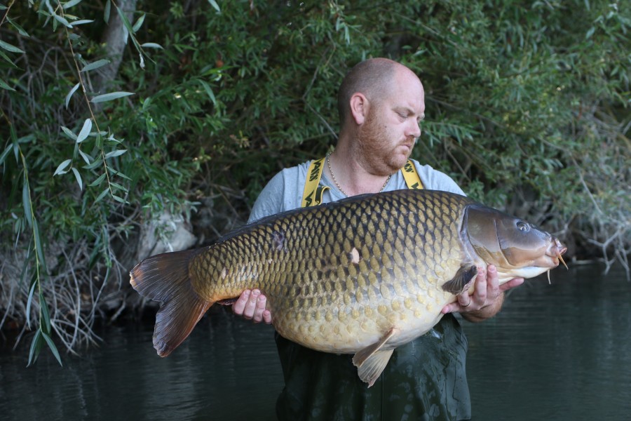 Danny in Turtles with "Nailed" at 48lb what a cracking common..........