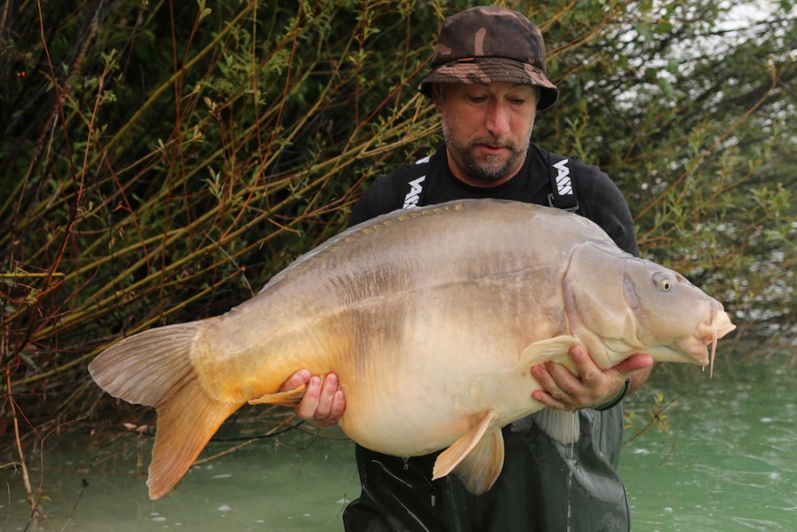 "The Nose" at 54lb..... The biggest of a brace of 50s for Lee Walton.
