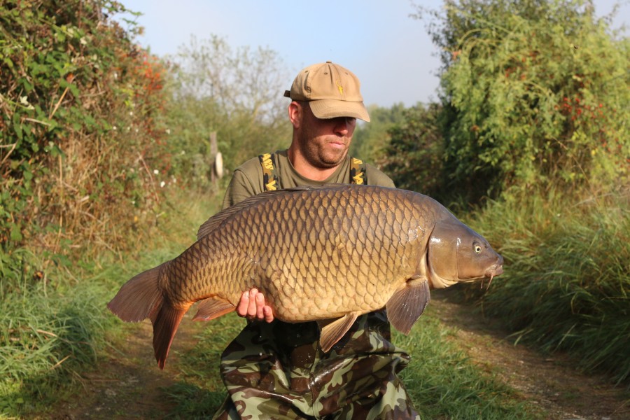 Biggest fish of the week for Chris Clarke, "Le Flair" at 43lb.