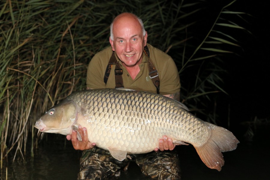 Steve mount with his new PB, "The Grey" at 50lb 8oz.