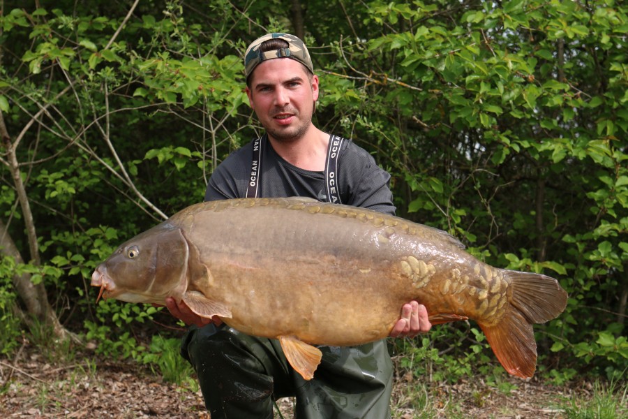 Todd with"The submarine" another PB smashed