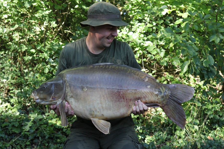 Just the one for Ben so was glad it was a proper un 45lb 8oz "Afterwork"