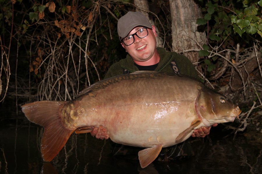 Jacob with After work at 51lb 8oz