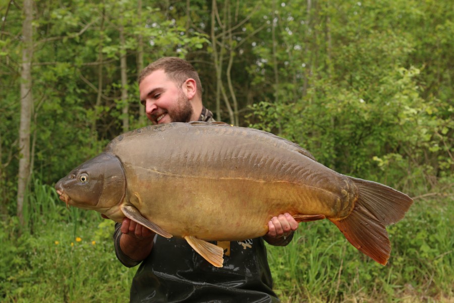 Rob with Jack at 47lb 4oz