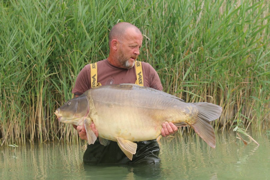 Adrian with  After Work 50lb 8oz