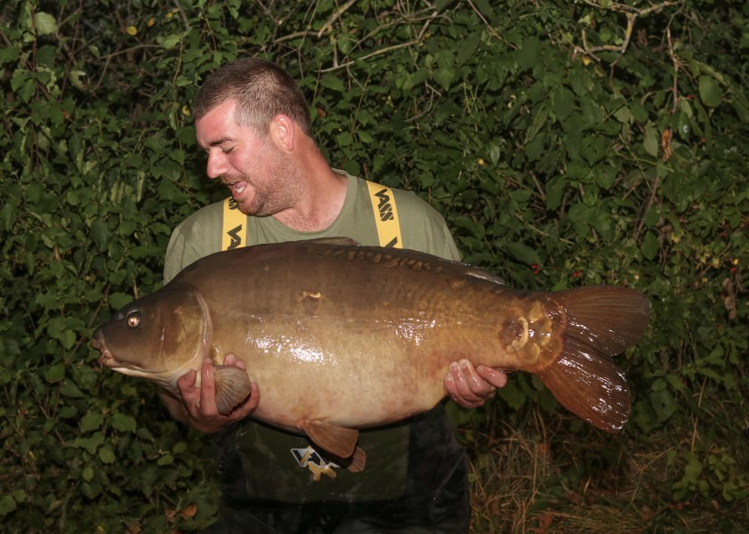 Mike with Cracker at 43lb