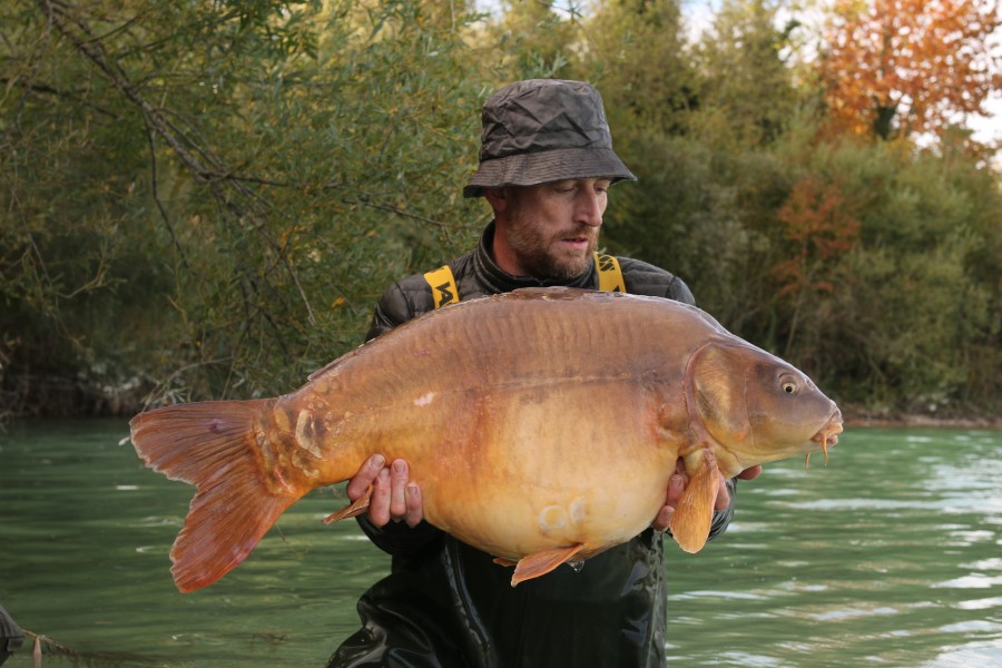 One of 3 x 40's for Alex in The Beach, Cooky 40lb 4oz