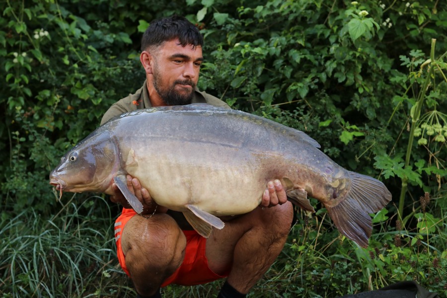 Jamie with Mia at 44lb