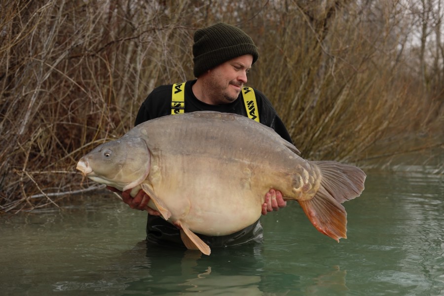 One of three PB's for Neil, TJ 59lb 8oz