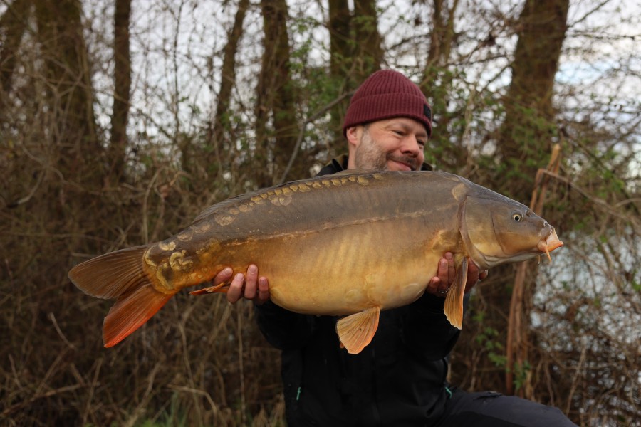 Marc with his 27lb 2oz mirror