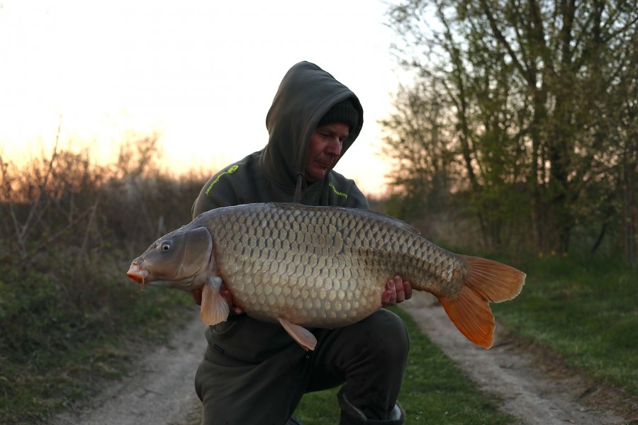 Paul with Jacko at 30lb