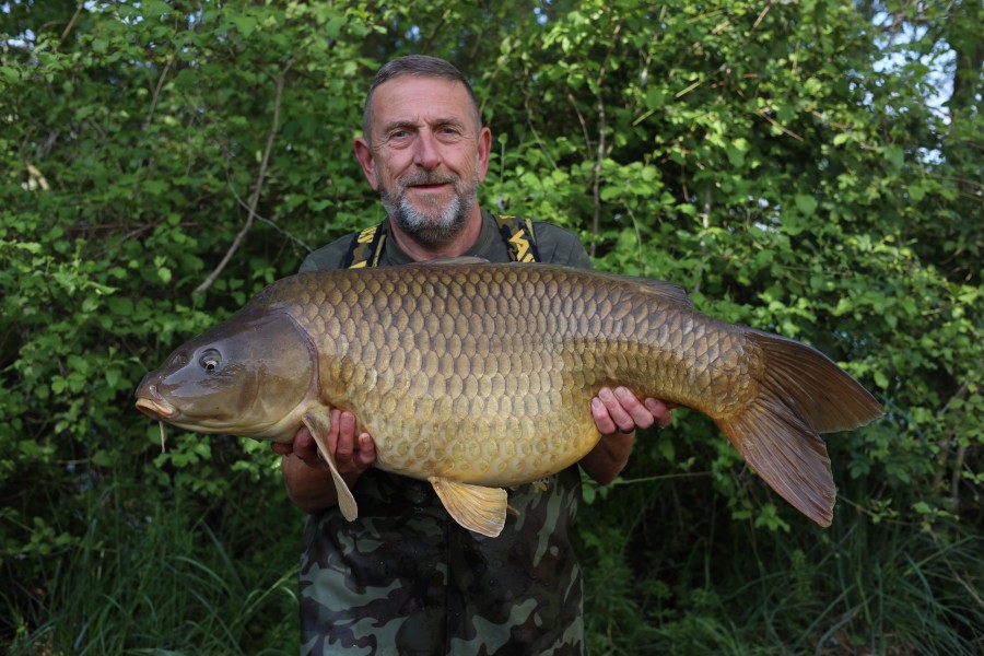 Pete with inventor Phil 43lb 10oz