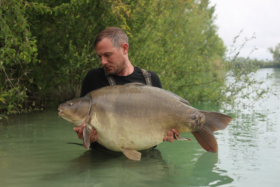 Ben with 'The Jewel' 55lb 8oz