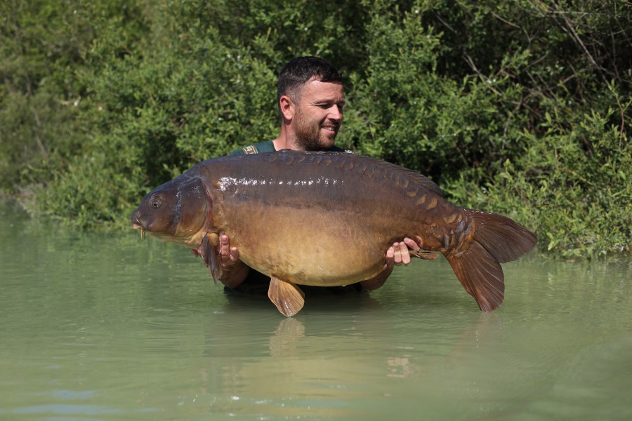 Jamie with '2 scale' 57lb 12oz PB