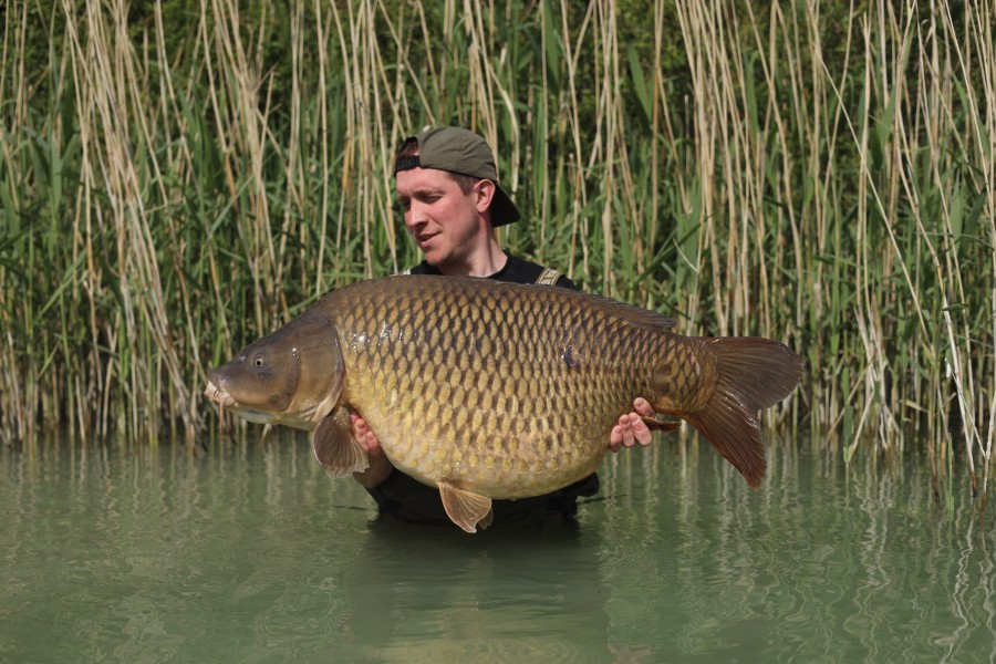 Harry with 'Nailed' 52lb 8oz