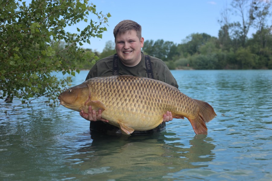 James with ' Korda Social Common' 56lb
