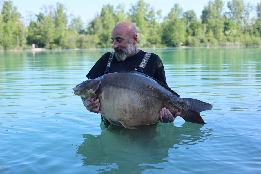Rick with 'Mysterio' 56lb PB
